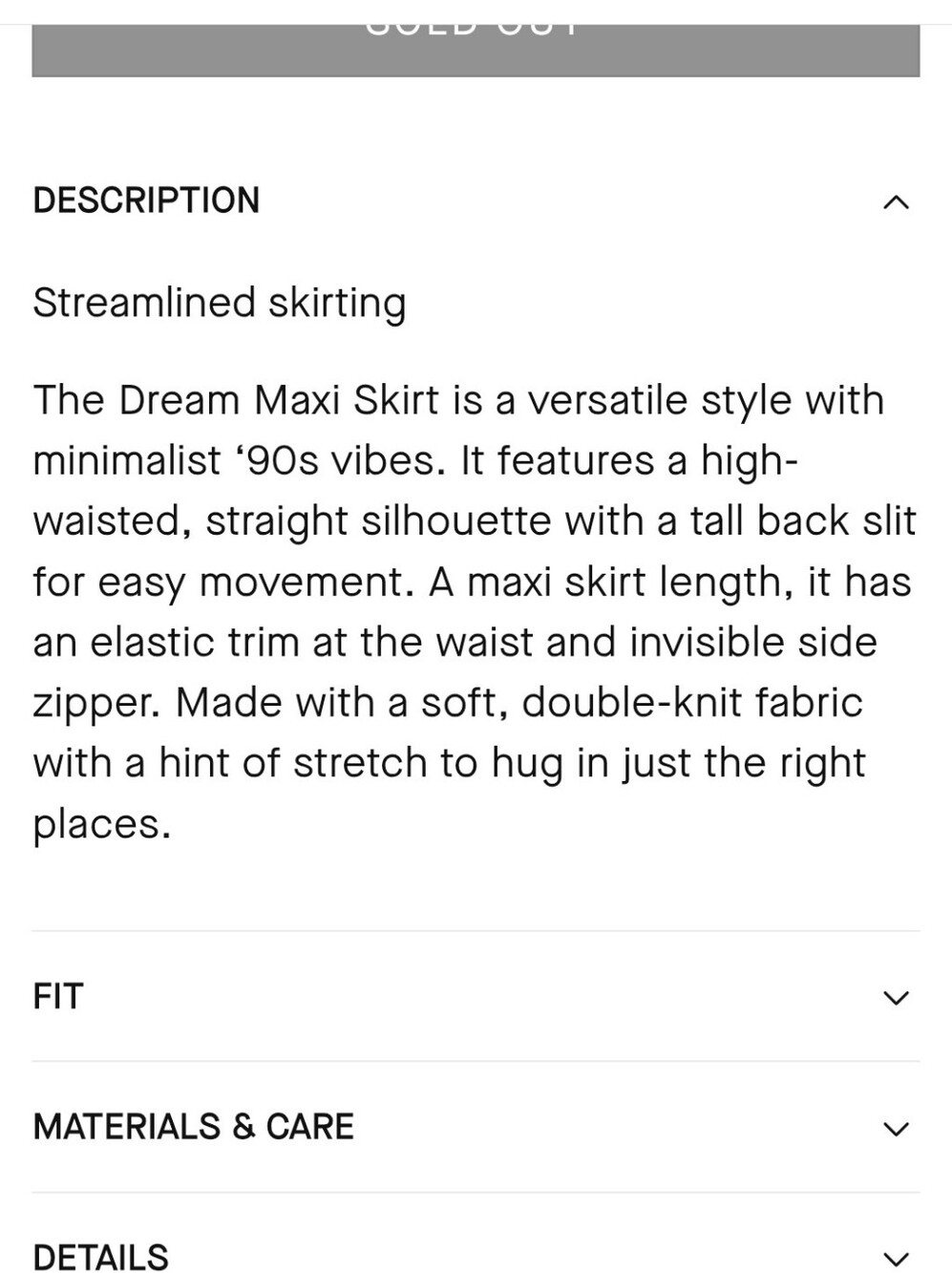 🆕EVERLANE The Dream Maxi Skirt - Picture 8 of 8